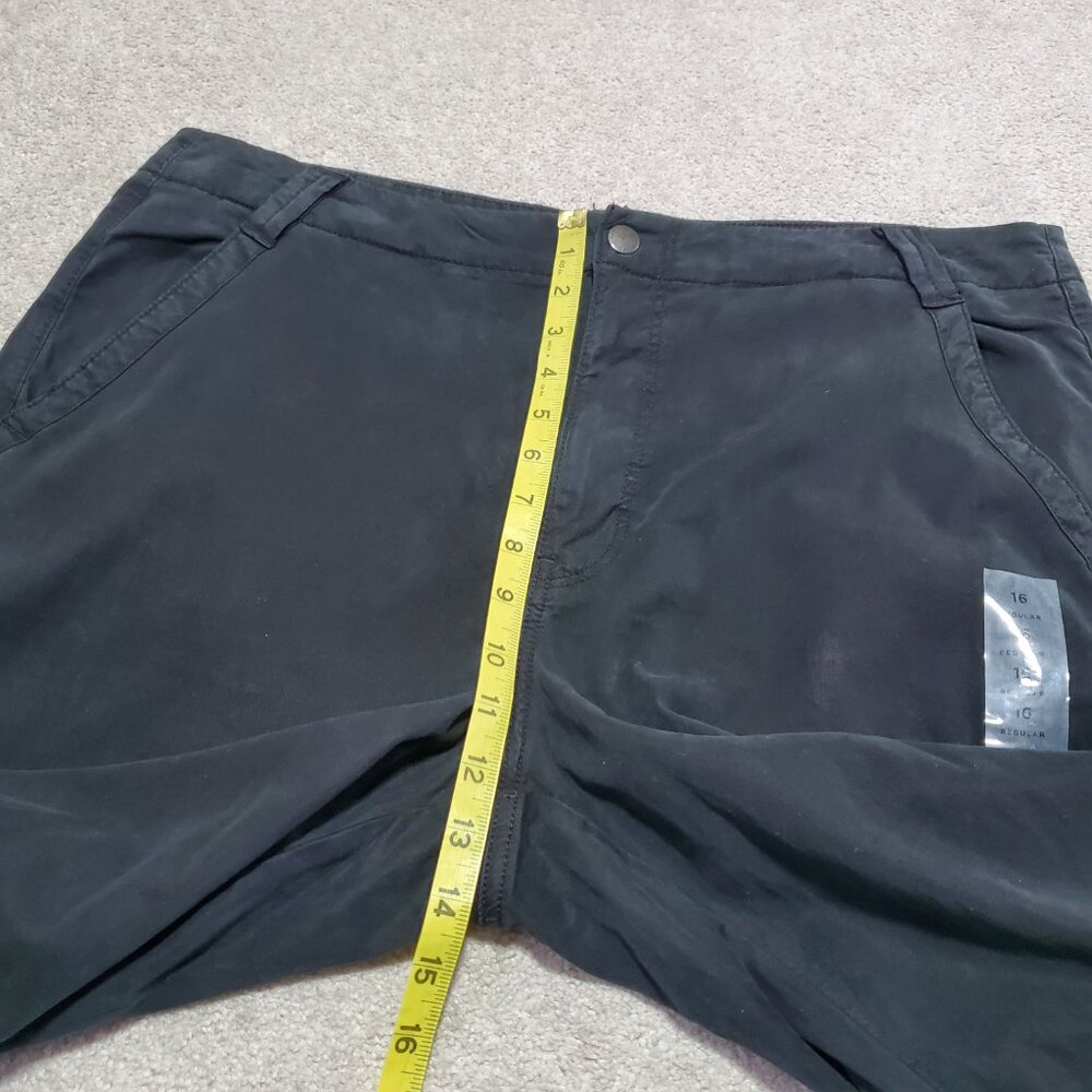 AMERICAN EAGLE NWOT Super High-Rise Baggy Wide Leg Pant Cargo Women's 16 x 31.5" - Picture 14 of 16